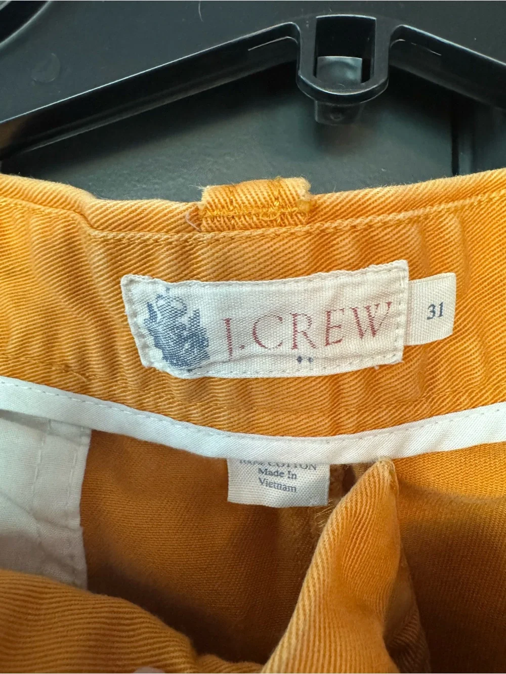 J Crew Men’s Orange Chino Shorts